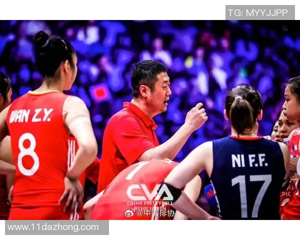 中国女排迎战美国队全力争胜展现拼搏精神与团队默契